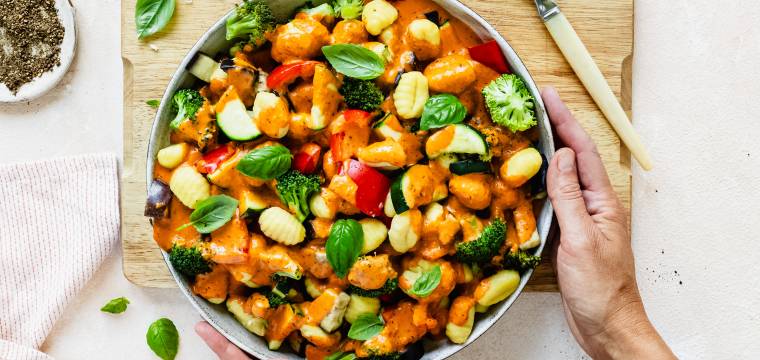 Gnocchi-Gemüse-"Pfanne" Gnocchi-Gemüse-"Pfanne"