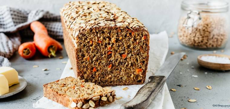 Saftiges Fitnessbrot