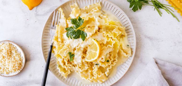 Knoblauch-Zitronen-Pasta