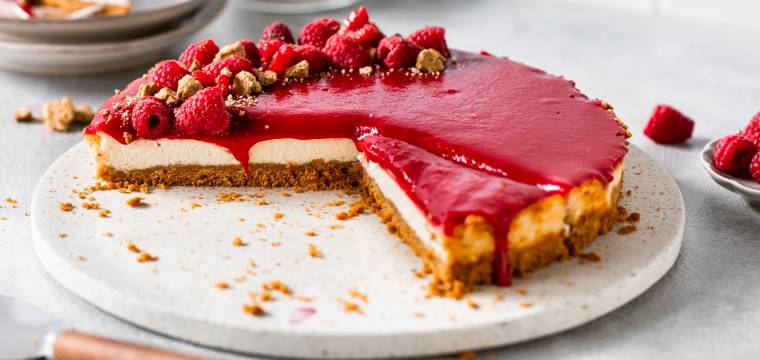 Himbeer-Cheesecake Himbeer-Cheesecake