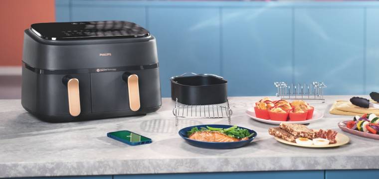 Philips Airfryer 3000 Series Dual Basket