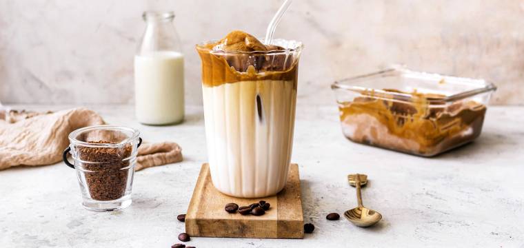 Dalgona-Eiskaffee Dalgona-Eiskaffee