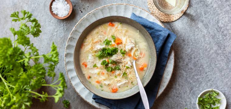 Hühnersuppe wie von Omi