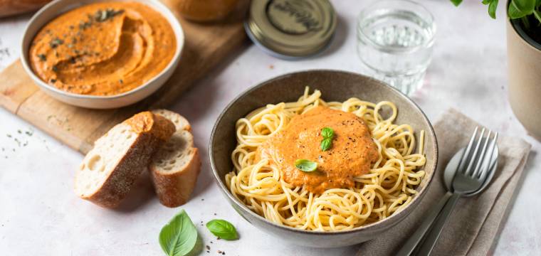 2-in-1 Italian Style Roasted Pastasoße und Dip mit dem Airfryer