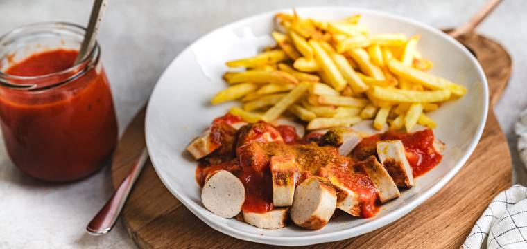 Sylt-Currywurst „Sansibar“-Style Sylt-Currywurst „Sansibar“-Style