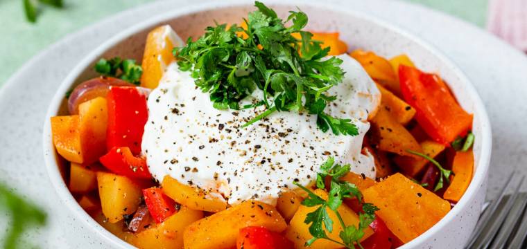 Einfaches Paprika-Gulasch Einfaches Paprika-Gulasch