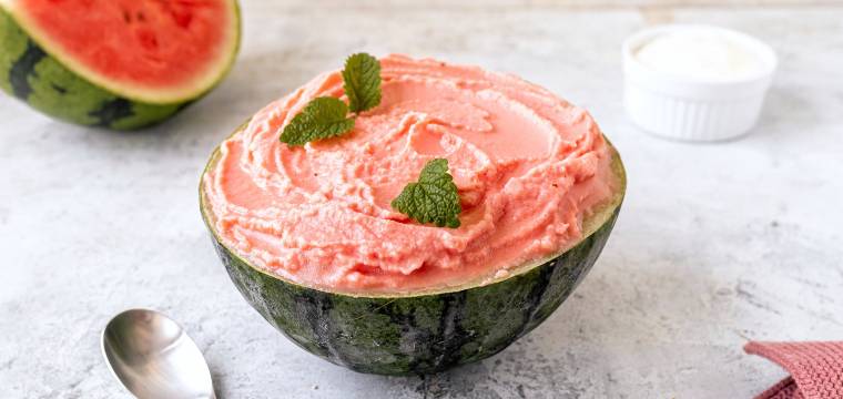 Wassermelonen-Eis
