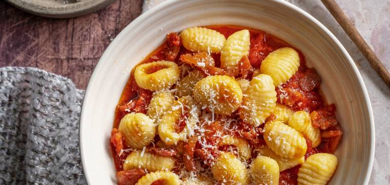Gnocchi Amatriciana – wie von Jamie Oliver