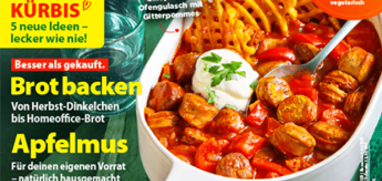 Magazin Cover mit Streichpreis