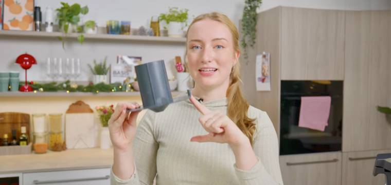 Isy mit dem Miximizer für Monsieur Cuisine
