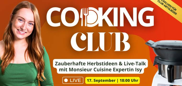 isy von zaubermix cooking club ankündigung