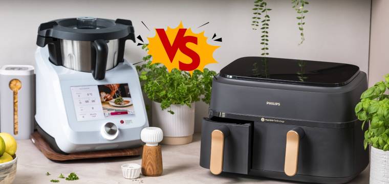 Monsieur Cuisine vs Airfryer – worauf kannst du eher verzichten?