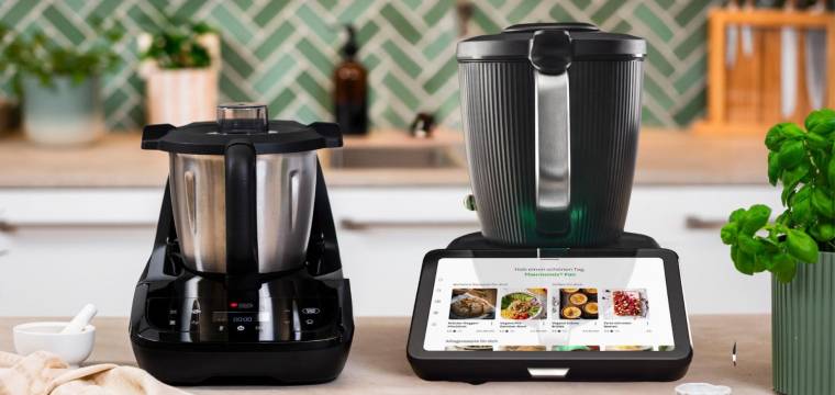 Der Monsieur Cuisine compact neben dem Thermomix® TM7