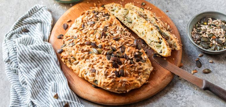 5-Zutaten-Airfryer-Körnerbrot 5-Zutaten-Airfryer-Körnerbrot