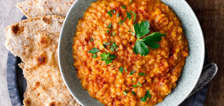 Einfaches Linsen-Dal