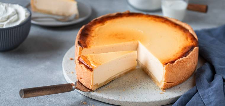 Käsekuchen, der nicht einfällt Käsekuchen, der nicht einfällt