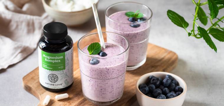 Blaubeer-Relax-Shake