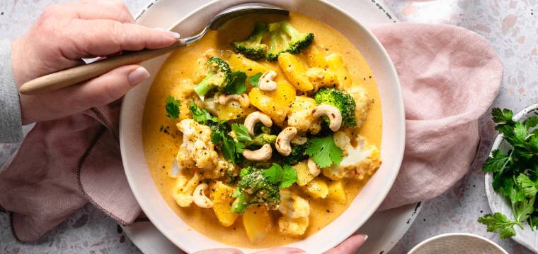 Aloo Gobi- indisches Blumenkohl-Curry