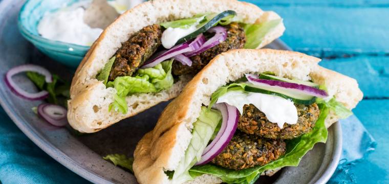 Falafel-Pita Falafel-Pita