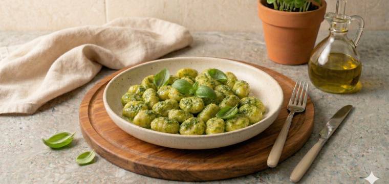 Gnocchi al Pesto