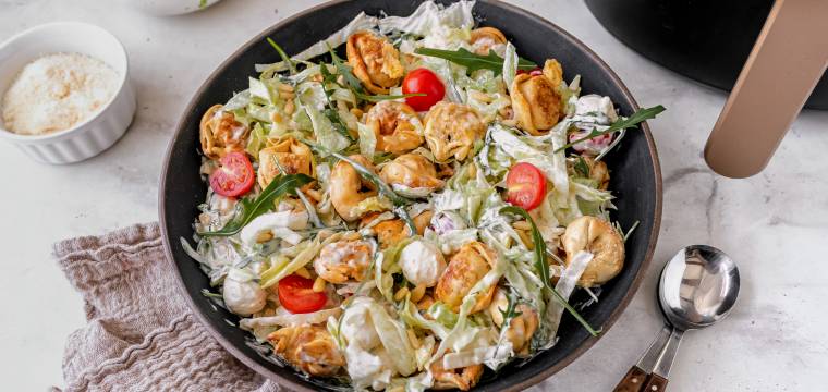 Crispy Tortelllini-Salat