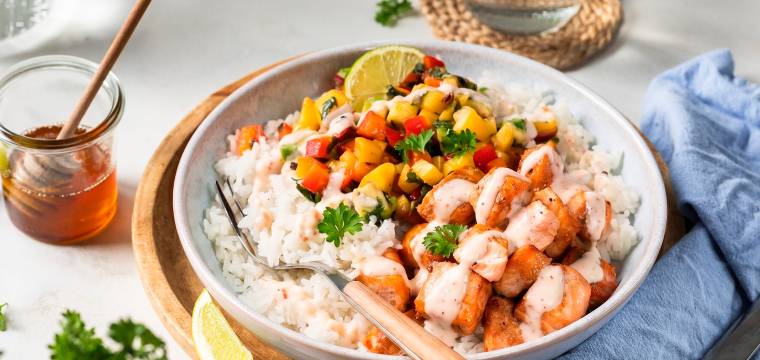 Sommerlicher Ofen-Lachs
