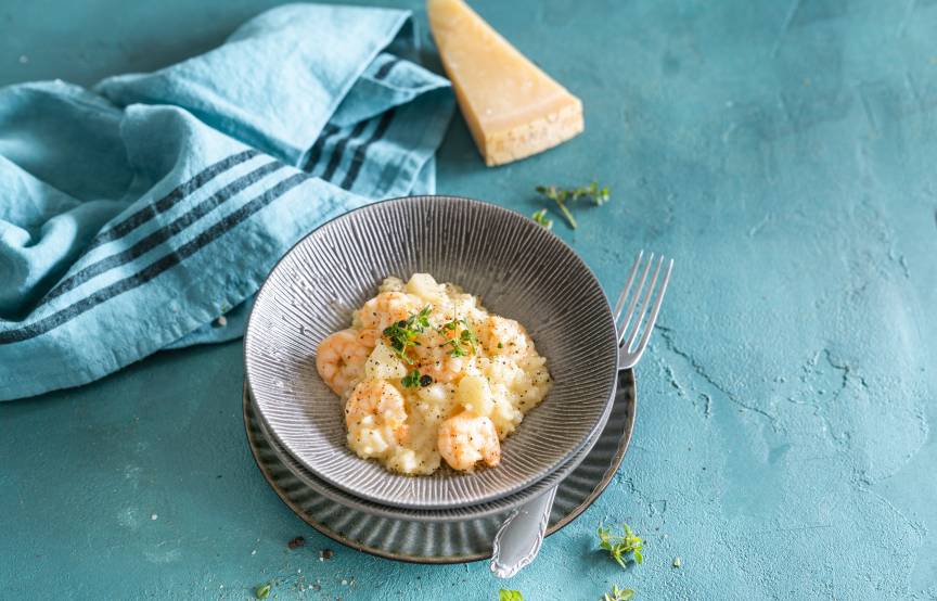 Birnenrisotto mit Garnelen | ZauberMix