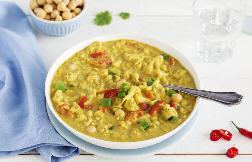 Schnelles Blumenkohlcurry im Monsieur Cuisine | ZauberMix