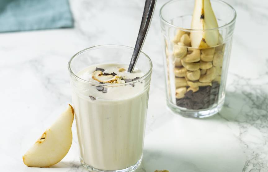 Cashew-Birnen-Shake aus dem Monsieur Cuisine | ZauberMix