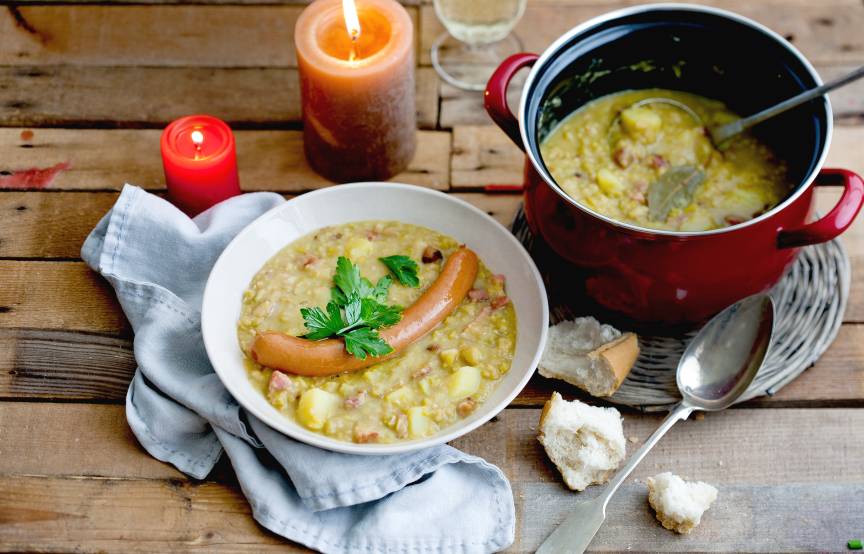 Erbsensuppe im Monsieur Cuisine so einfach | ZauberMix