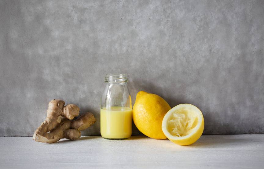 Ingwer-Zitrone-Shot im Monsieur Cuisine | ZauberMix