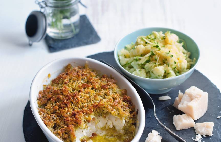 Kabeljau mit Parmesankruste im Monsieur Cuisine | ZauberMix