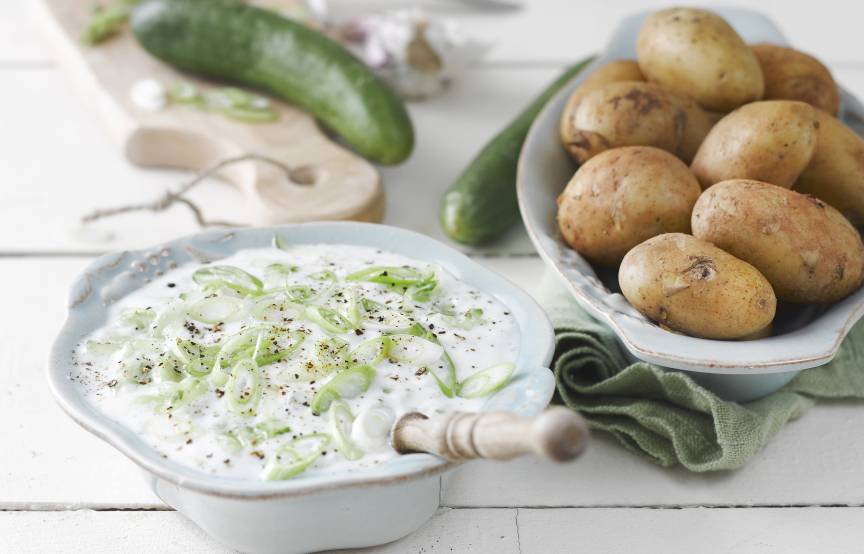 Knoblauch-Joghurt-Dip im Monsieur Cuisine – Rezept | ZauberMix