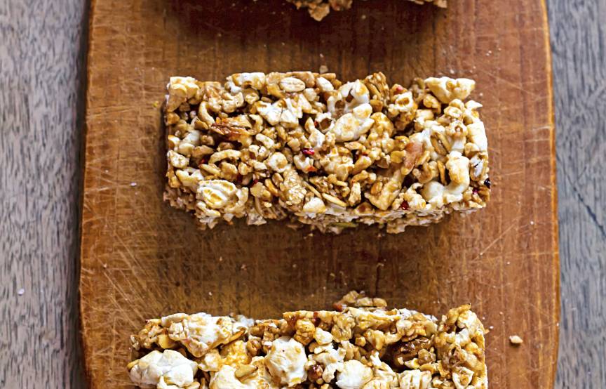 PopcornMüsliRiegel mit dem Monsieur Cuisine ZauberMix