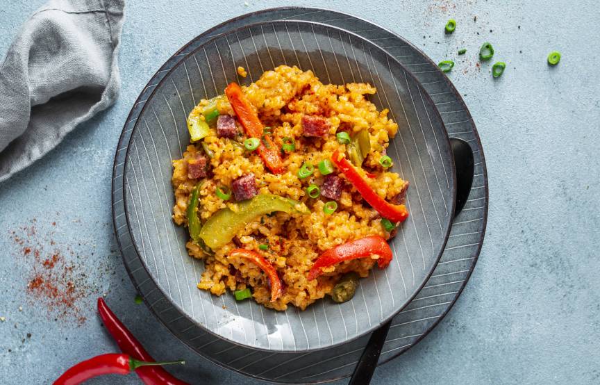 Risotto Diavolo im Monsieur Cuisine ZauberMix