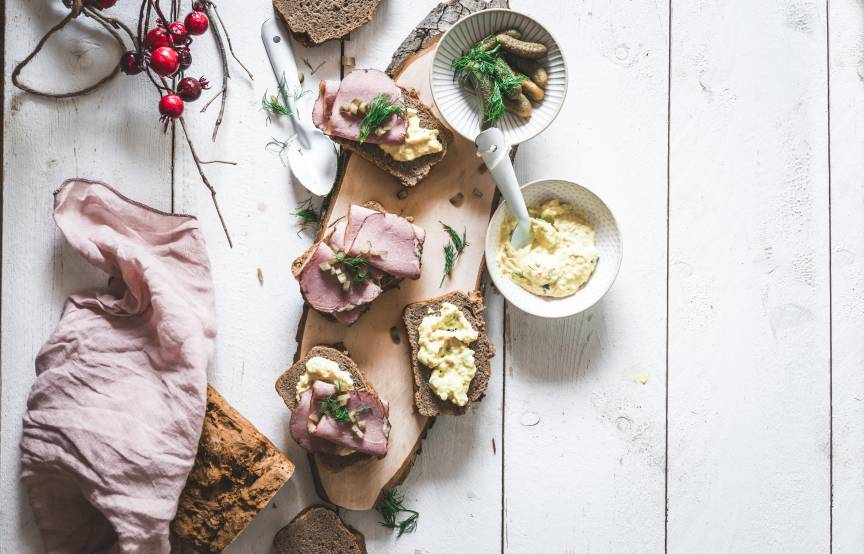 Smörrebröd mit Roastbeef mit dem Monsieur Cuisine | ZauberMix