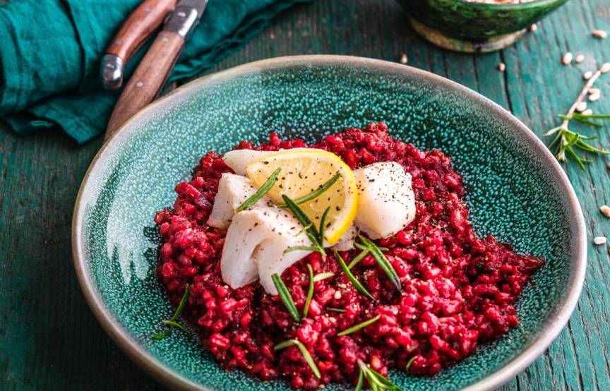 Rote-Bete-Dinkelrisotto im Monsieur Cuisine | ZauberMix