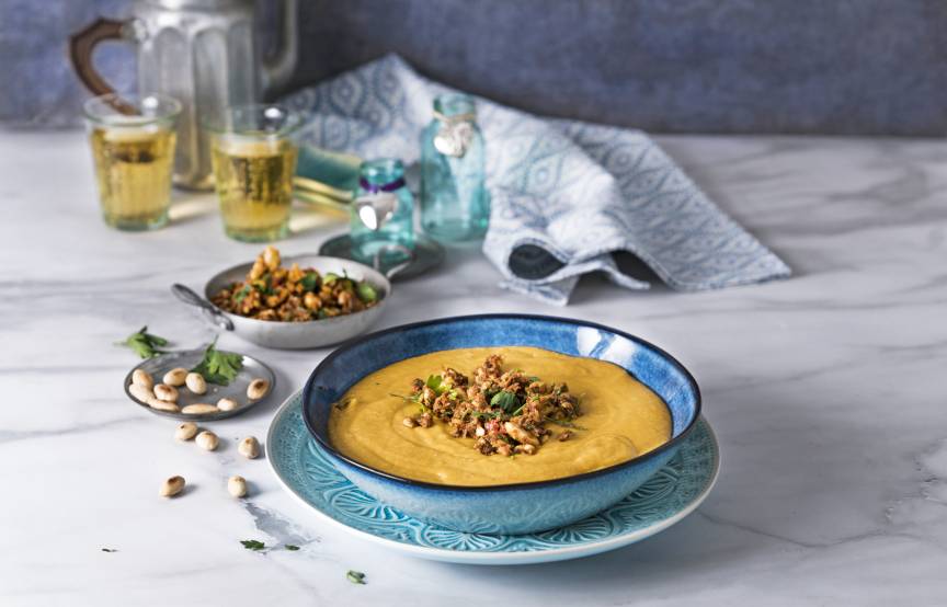 Rote Linsensuppe mit Chili aus dem Monsieur Cuisine | ZauberMix