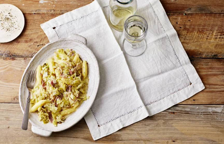 Spitzkohl-Schupfnudeln aus dem Monsieur Cuisine | ZauberMix