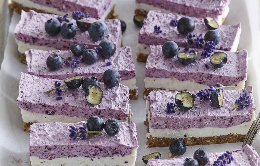 Blaubeerkuchen ohne Backen mit dem Monsieur Cuisine | ZauberMix