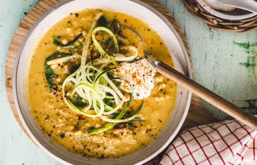 Low Carb Rezepte Für Monsieur Cuisine Connect Low-Carb-Zucchini-Suppe im Monsieur Cuisine | ZauberMix