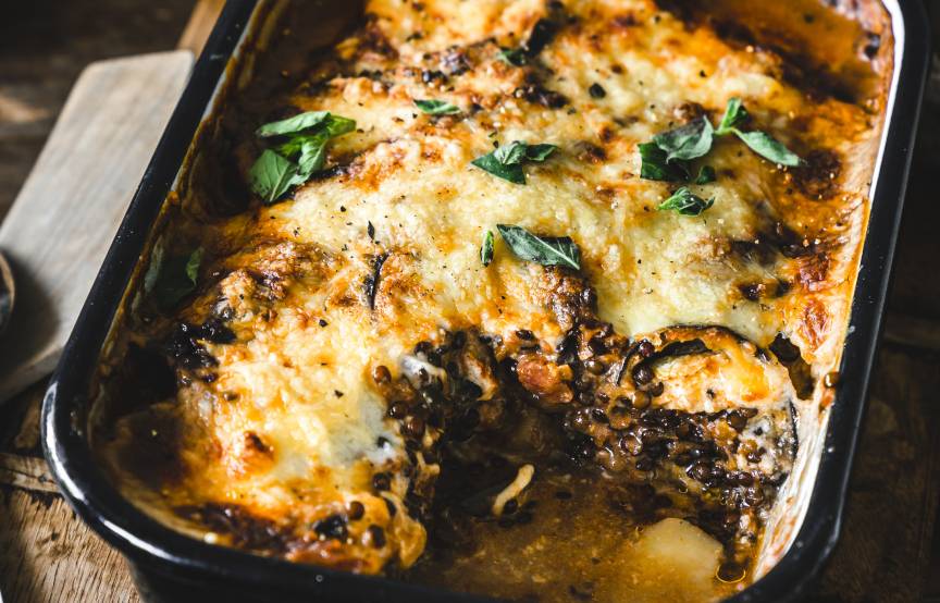 Linsen-Moussaka aus dem Monsieur Cuisine | ZauberMix