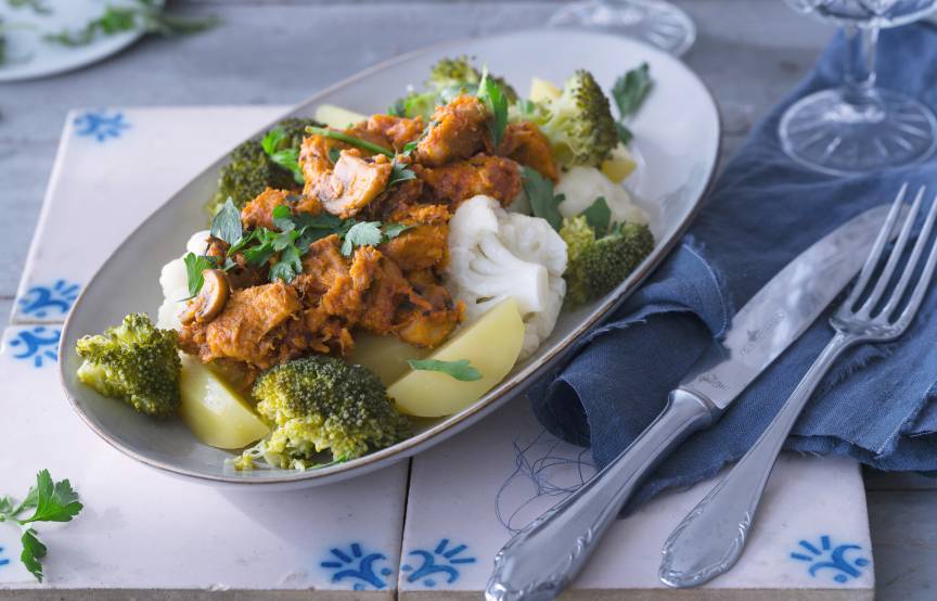 Ragout mit gemischtem Gemüse aus dem Monsieur Cuisine | ZauberMix
