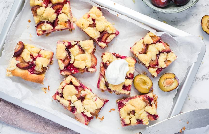 Zwetschgenkuchen mit Streusel aus dem Monsieur Cuisine | ZauberMix