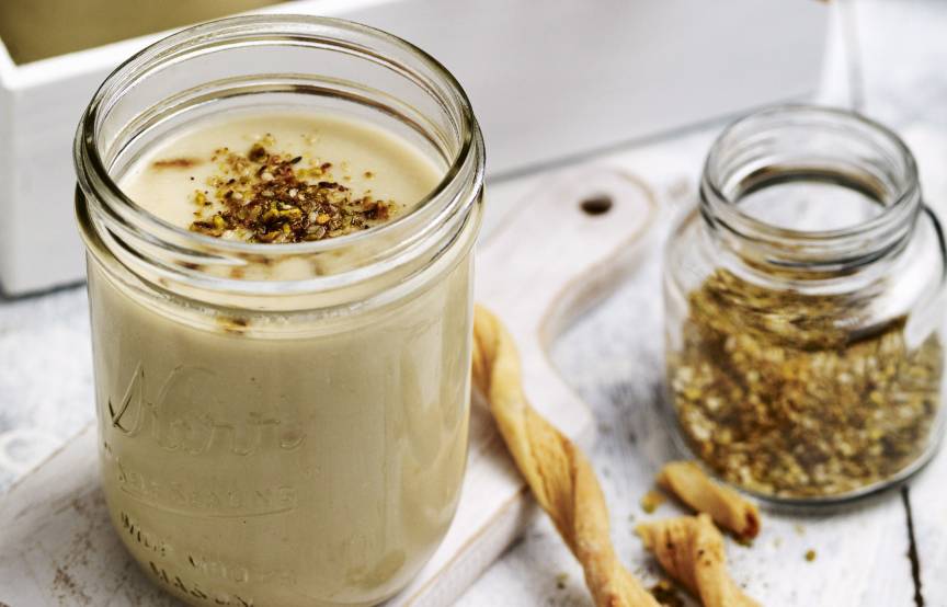 Mandel-Blumenkohl-Suppe aus dem Monsieur Cuisine | ZauberMix