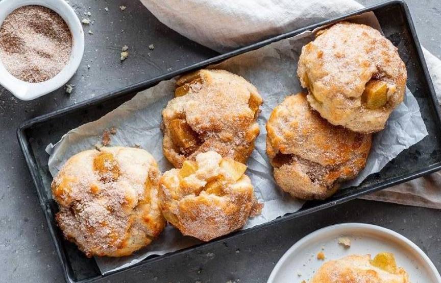 Apfelballen so saftig vom Blech mit Thermomix® | ZauberMix