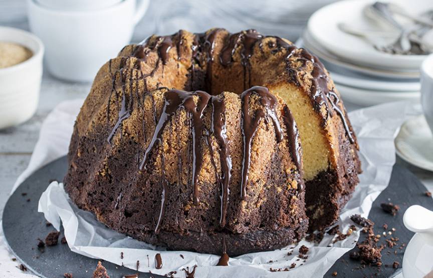 Marmorkuchen low carb mit Monsieur Cuisine | ZauberMix