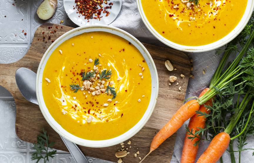 Möhren-Ingwer-Suppe im Monsieur Cuisine | ZauberMix Möhren-Ingwer-Suppe im Monsieur Cuisine | ZauberMix
