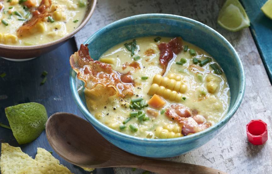 Maiscremesuppe mit Bacon aus dem Monsieur Cuisine | ZauberMix Club