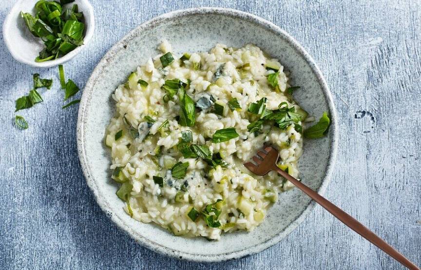 ZucchiniRisotto mit dem Monsieur Cuisine ZauberMix